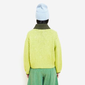 CARDIGAN ZIP JAMMY 2 GREEN - Image 4