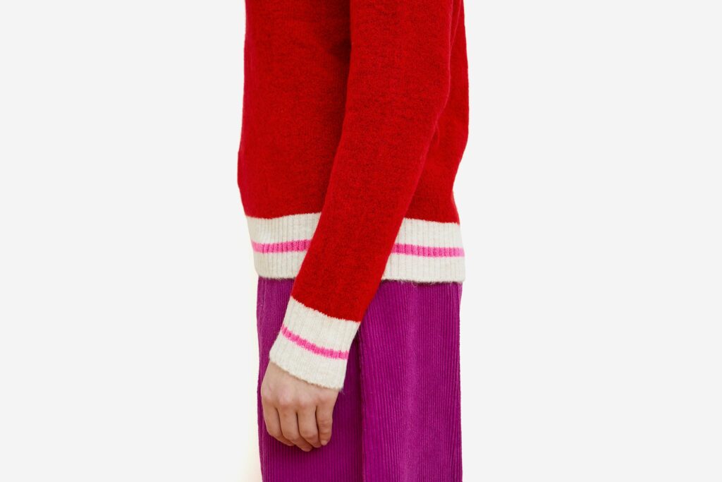 PULL BERRY ROUGE
