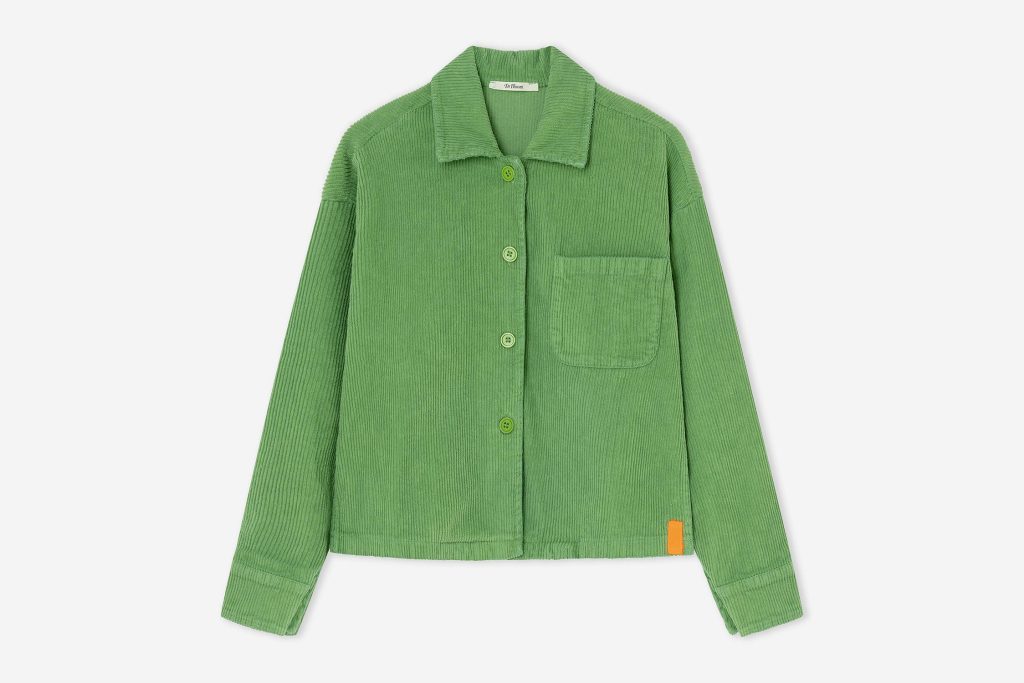 VESTE BOARD VELVET GREEN
