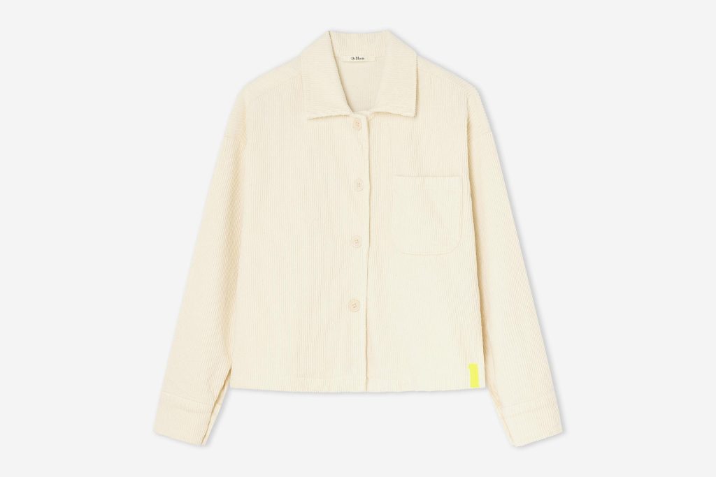 VESTE BOARD VELVET ECRU