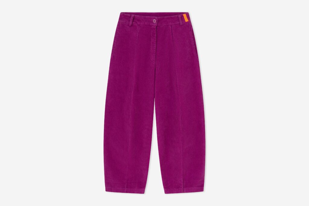 PANTALON DADO VELVET BERRY