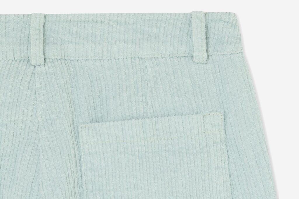 PANTALON PARCHIS VELVET LIGHT BLUE