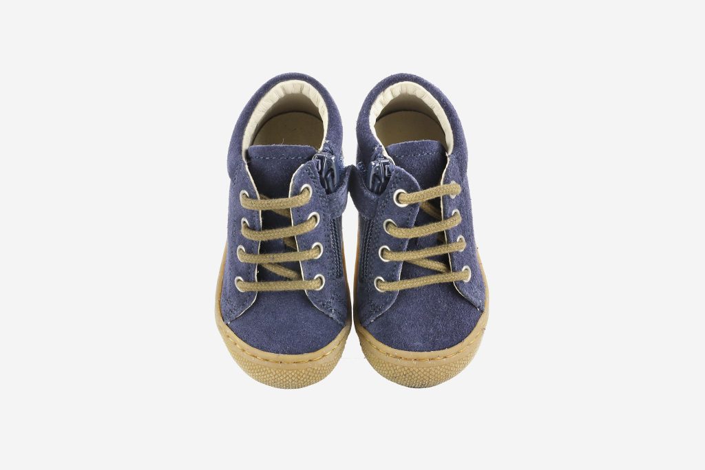 COCOON ZIP NAVY BROWN