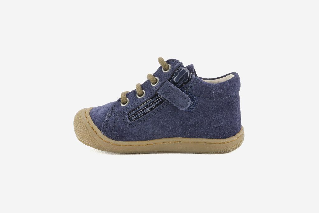 COCOON ZIP NAVY BROWN
