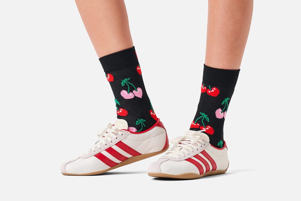 CHERRY HEART SOCK