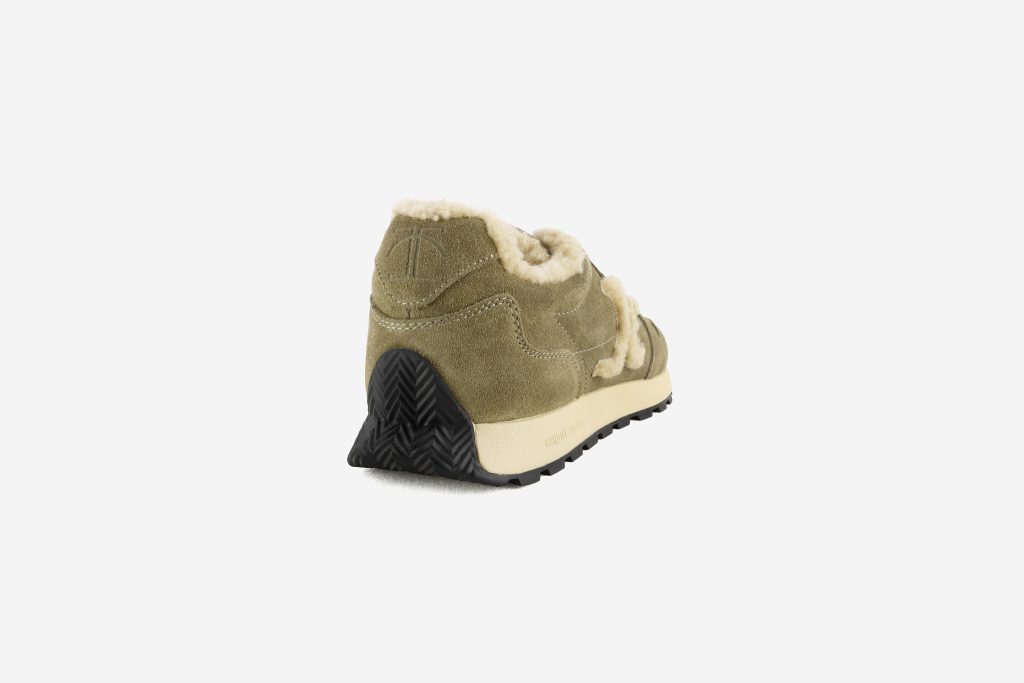 PLUME 5 FUR SUEDE LIGHT BROWN