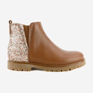 BILLIE BOOTS TABACCO GLITTER - Image 1