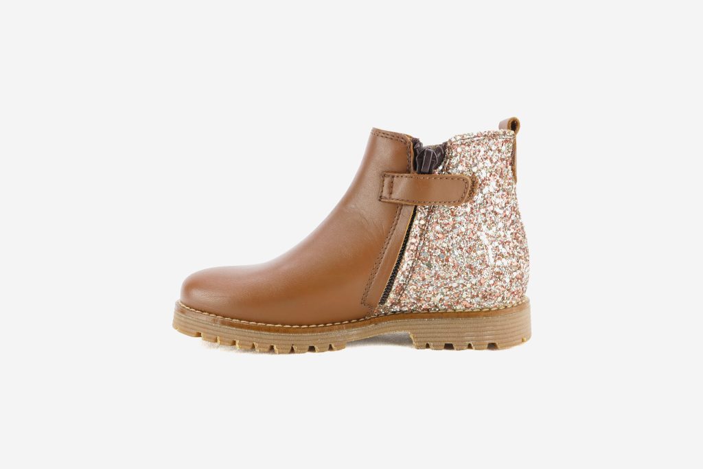 BILLIE BOOTS TABACCO GLITTER