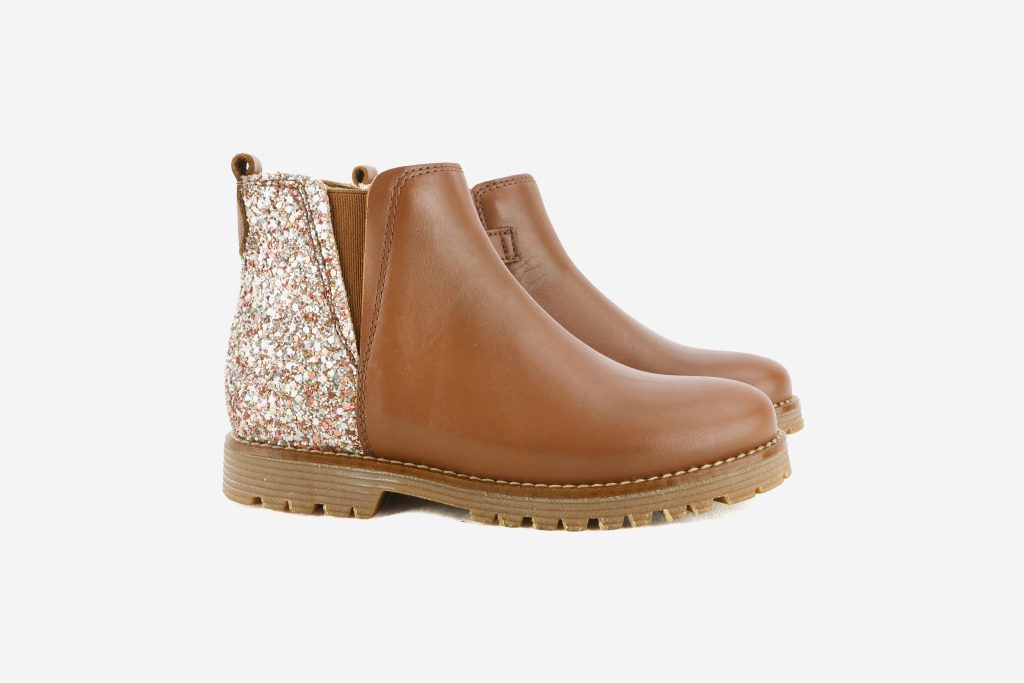 BILLIE BOOTS TABACCO GLITTER