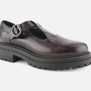 NANAIMO T STRAP DARK BURGUNDY – Image 2
