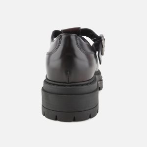NANAIMO T STRAP DARK BURGUNDY – Image 3