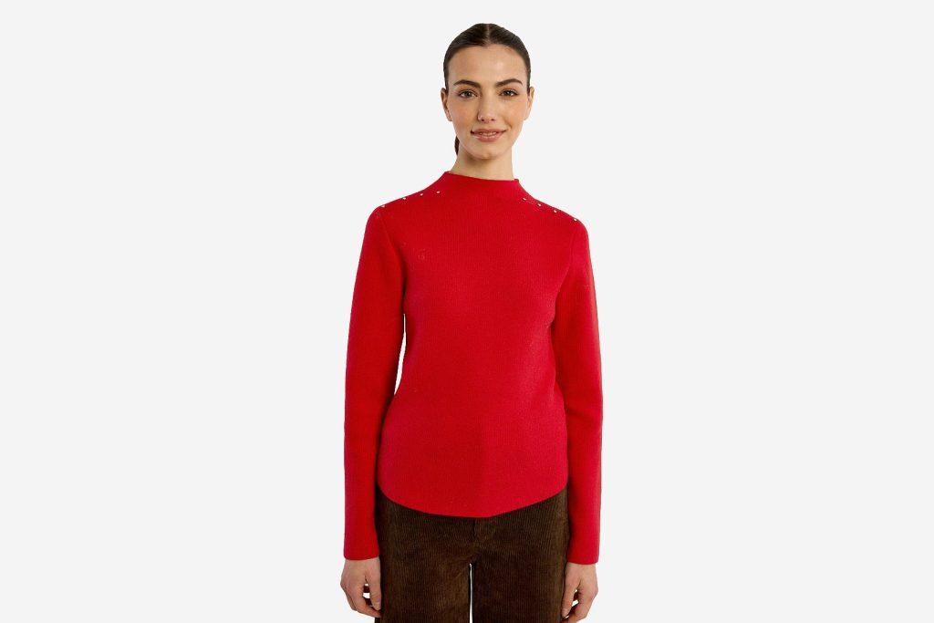 PULL MOLLY STUDS RED