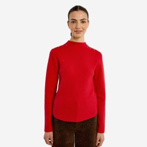 PULL MOLLY STUDS RED - Image 1