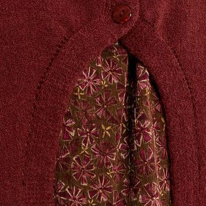 PULL MOLLY SANS MANCHES DARK RED - Image 3