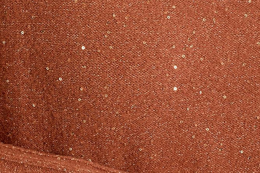 PULL MOLLY FIN SEQUINS TERRACOTTA
