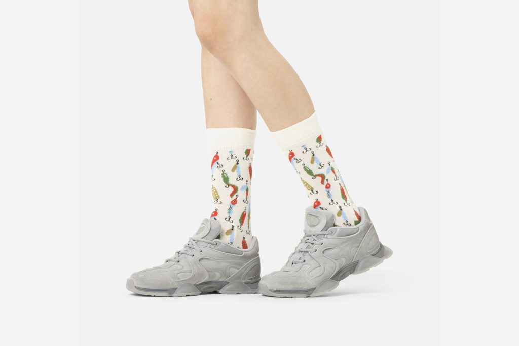 FISHING GEAR SOCK WHITE