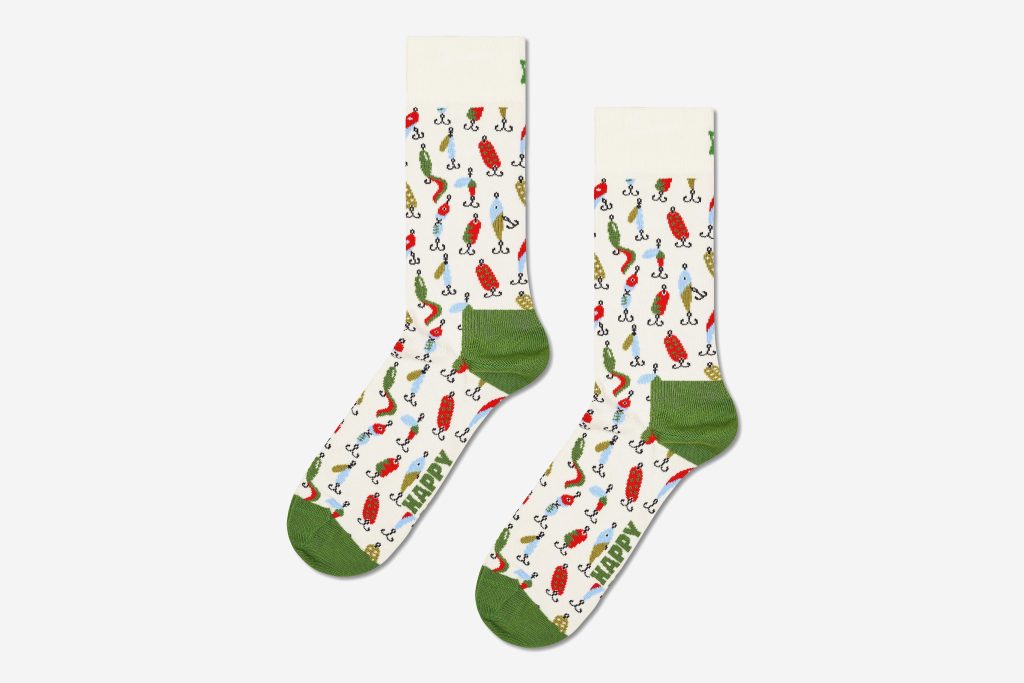 FISHING GEAR SOCK WHITE