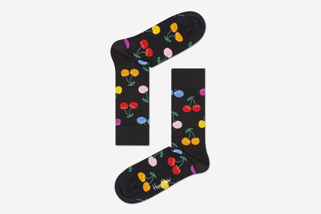 CHERRY SOCK BLACK