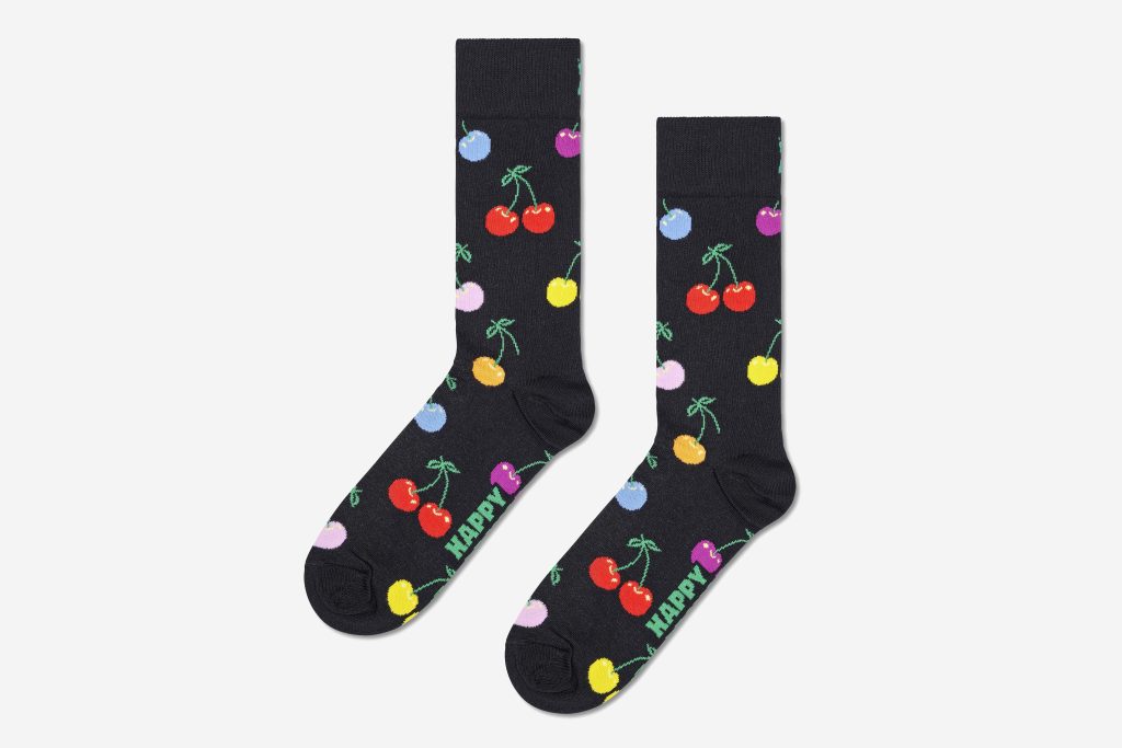 CHERRY SOCK BLACK