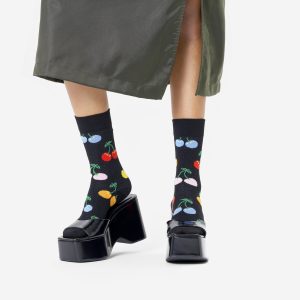 CHERRY SOCK BLACK - Image 4