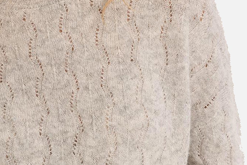 PULLOVER GRIS CLAIR