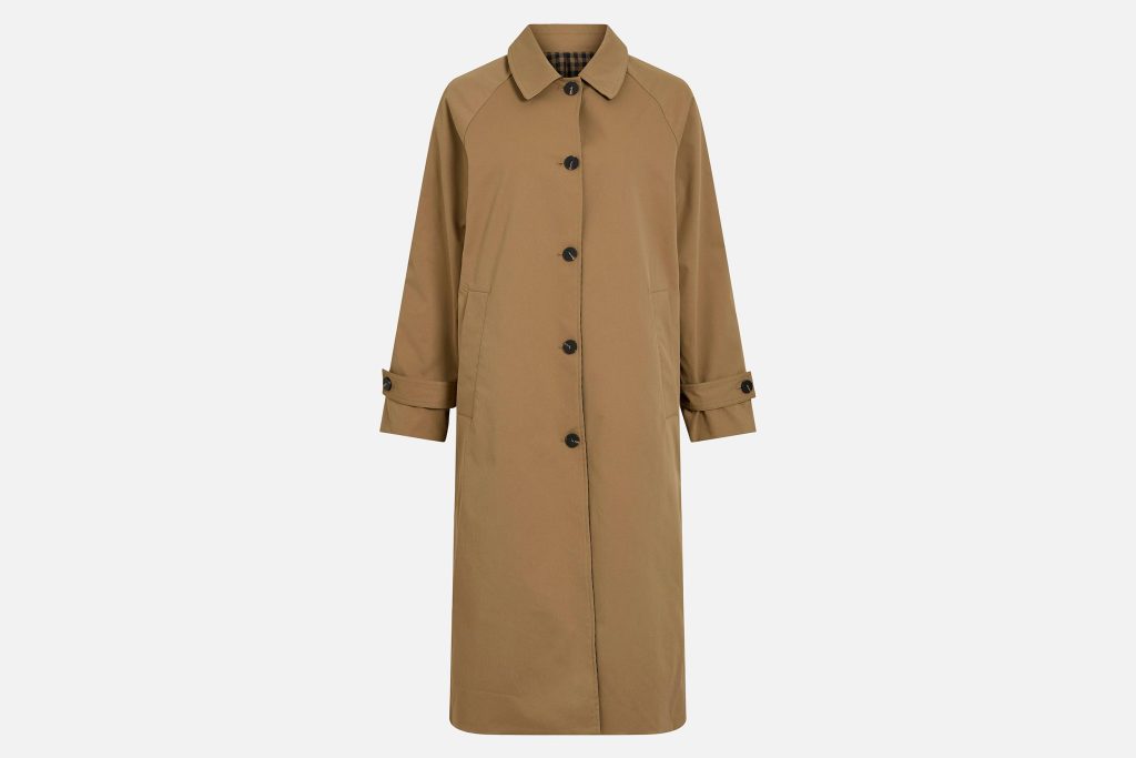 VITENELA REV LS TRENCHCOAT ERMINE