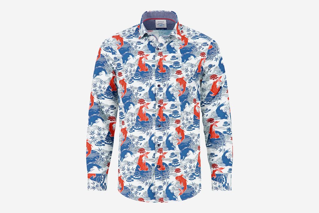 SHIRT KOI KARPER NAVY