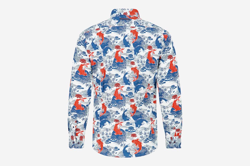 SHIRT KOI KARPER NAVY