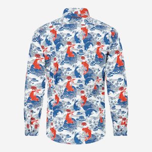 SHIRT KOI KARPER NAVY – Image 2