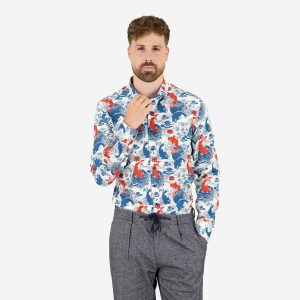 SHIRT KOI KARPER NAVY – Image 3