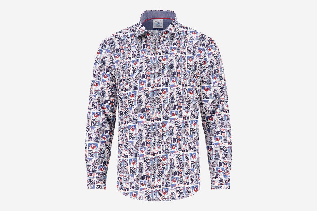 SHIRT MANGA OFFWHITE