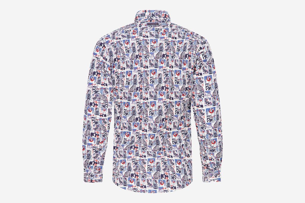 SHIRT MANGA OFFWHITE