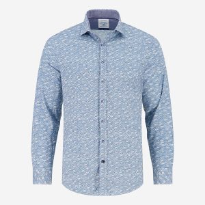SHIRT SEA PATTERN OFF WHITE – Image 1