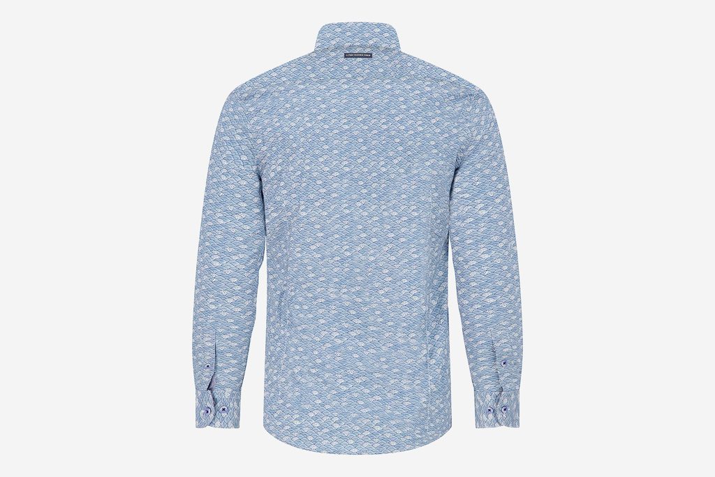 SHIRT SEA PATTERN OFF WHITE