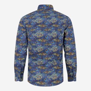 SHIRT WATER GARDEN NIGHT SKY BLUE – Image 2