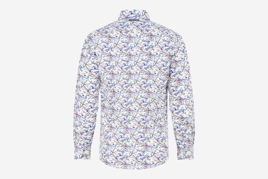 SHIRT CRANE SKY OFF WHITE