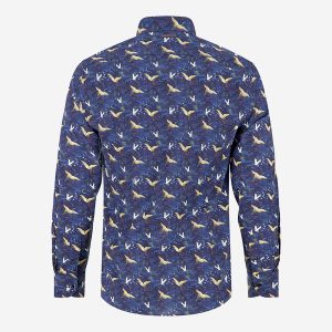 SHIRT CRANE SKY NIGHT SKY BLUE - Image 2