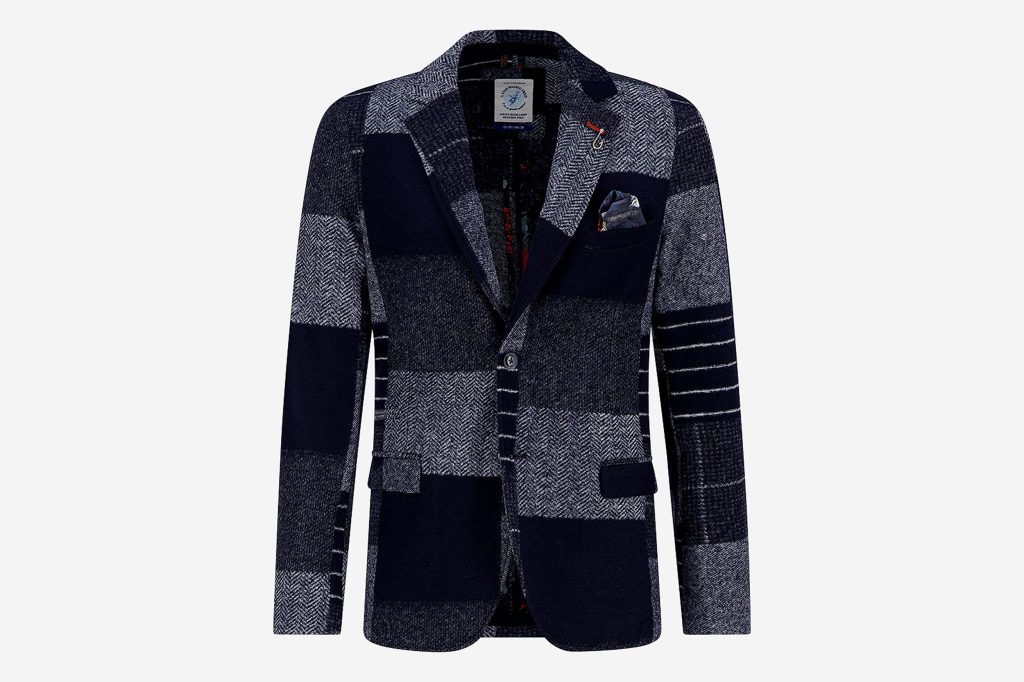 BLAZER PATCHWORK NAVY