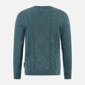 PULLOVER CABLE FOREST GREEN - Image 2
