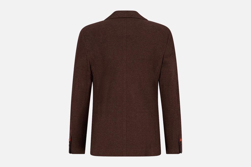 BLAZER PIQUE CHOCOLAT BROWN