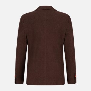 BLAZER PIQUE CHOCOLAT BROWN - Image 2