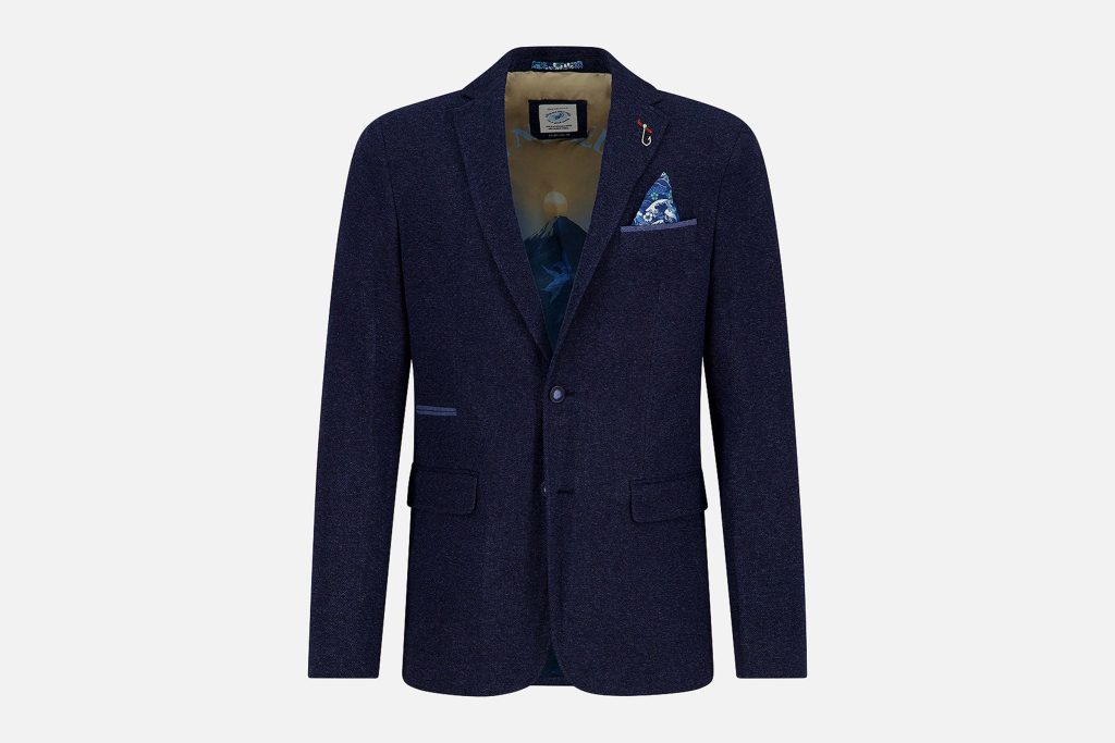 BLAZER PIQUE NAVY