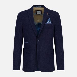 BLAZER PIQUE NAVY – Image 1