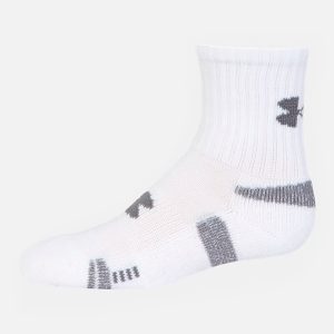 HEATGEAR SOCKS 3PK JR BLANC – Image 2