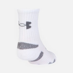 HEATGEAR SOCKS 3PK JR BLANC – Image 3