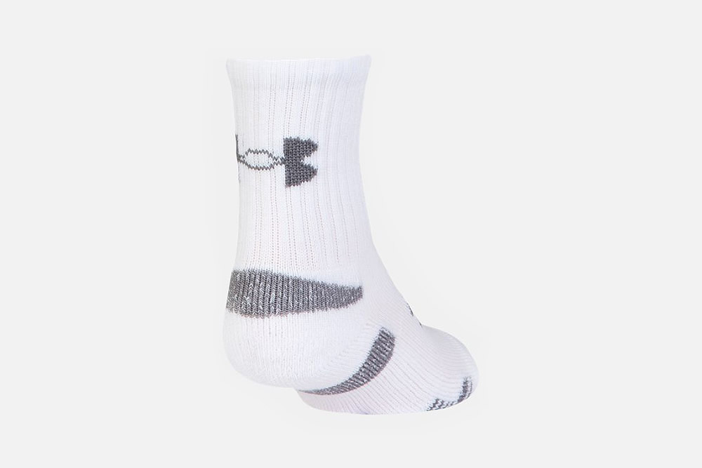 HEATGEAR SOCKS 3PK JR BLANC