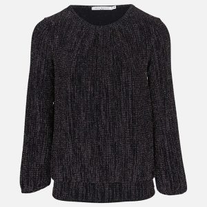 TOP PATSY NOIR MULTI – Image 1