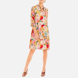 ROBE RITA CURCUMA FLOWERS – Image 2