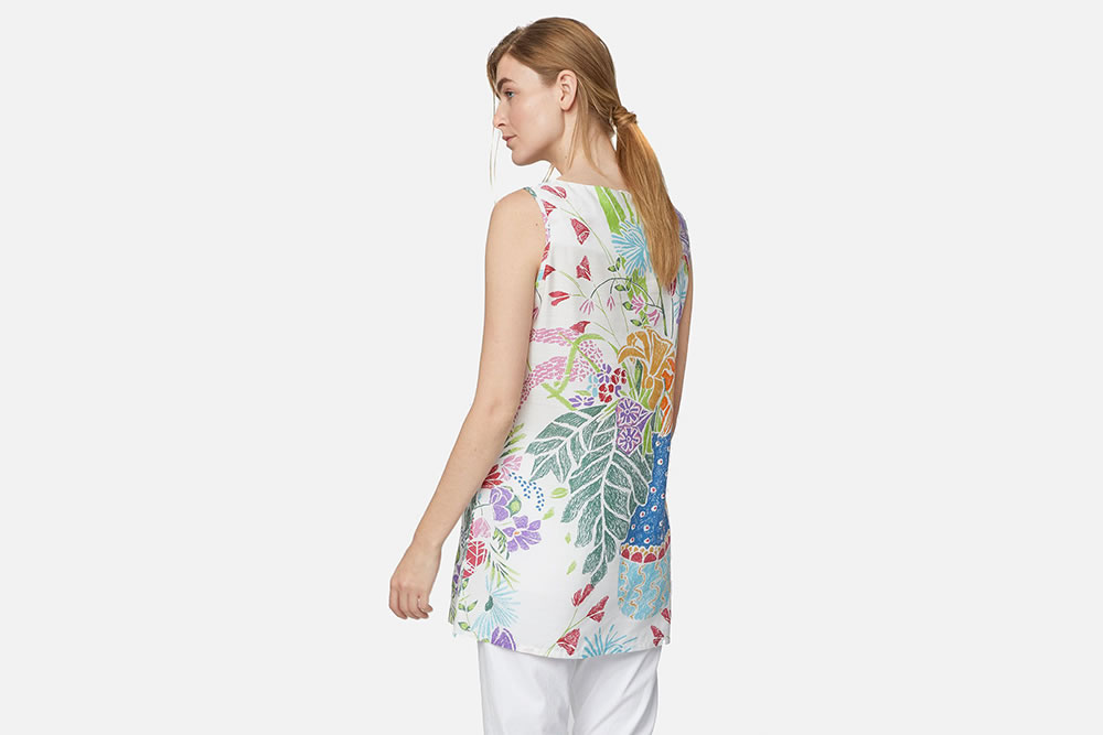 TUNIQUE FLORAL MULTI