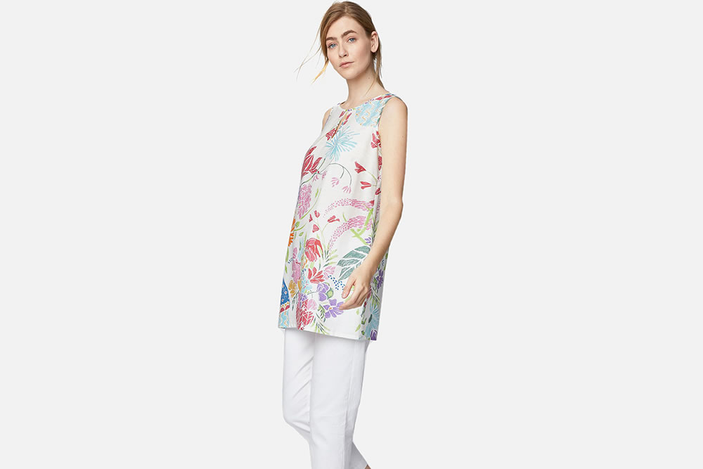 TUNIQUE FLORAL MULTI